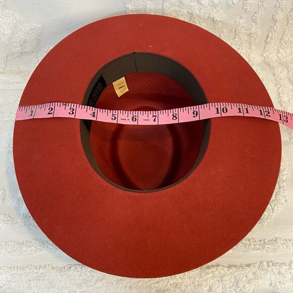 GOORIN BROS Wool Fedora/Cowgirl Hat WPL5923 Women's Small Red Southern Western - Picture 8 of 9